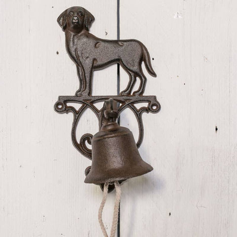 Cast Iron Doorbell Dog Design