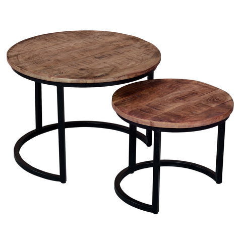 Set of Two Industrial Tables