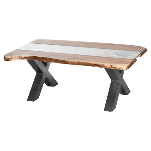 Acacia Industrial Coffee Table