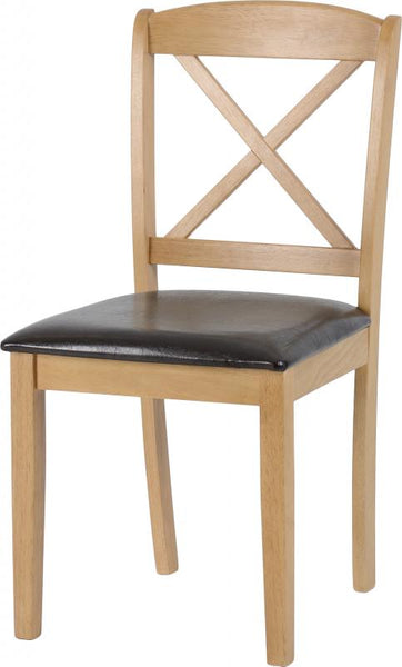 Mason Dining Chair in Oak Varnish