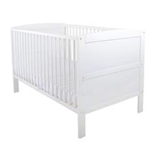 East Coast Hudson Cot Bed White
