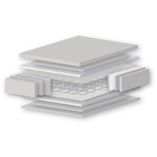 East Coast Cot Bed Spring Mattress 140cm by 70cm