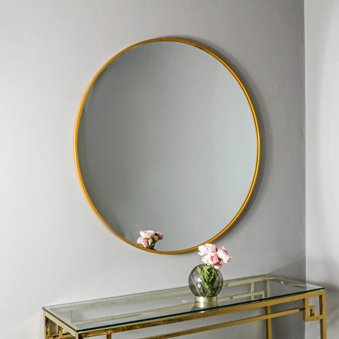 Gold Manhattan Wall Mirror