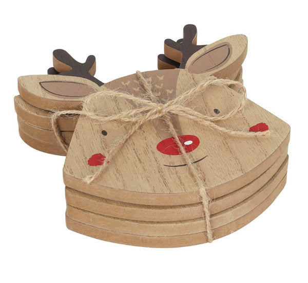 Reindeer coasters