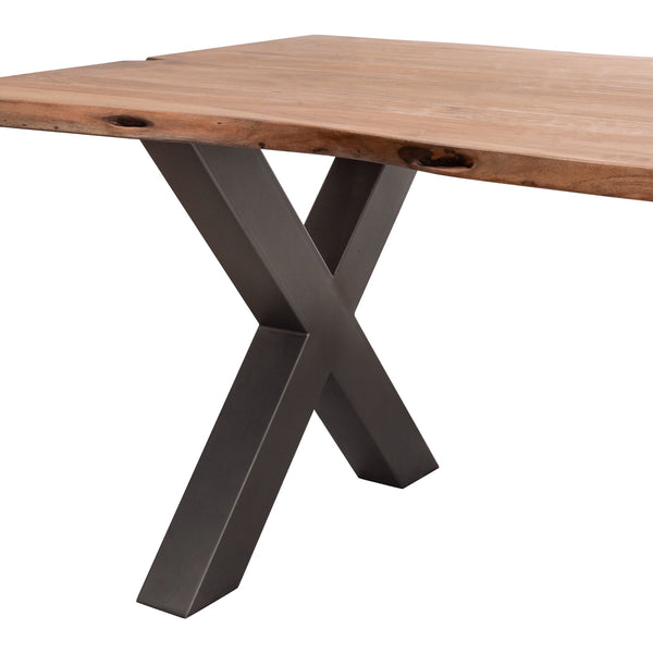 Acacia Industrial Dining Table
