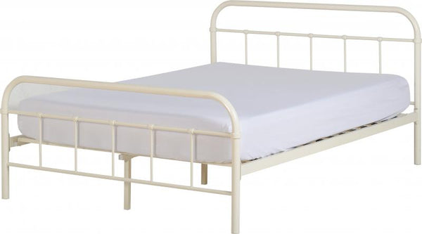 Brooklyn Double Cream Bed