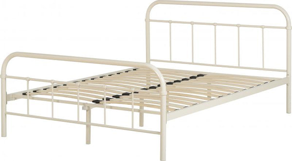 Brooklyn Double Cream Bed