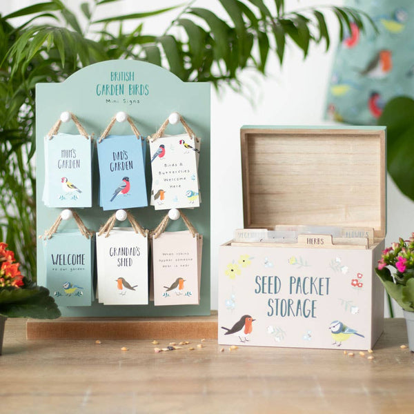 British Garden Birds Storage Box