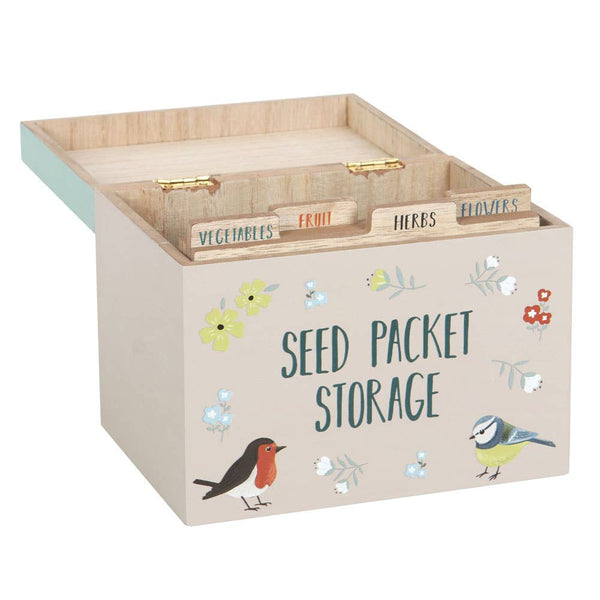 British Garden Birds Storage Box