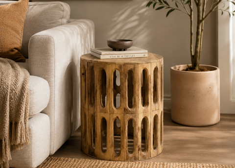 Kankra Wooden Side Table