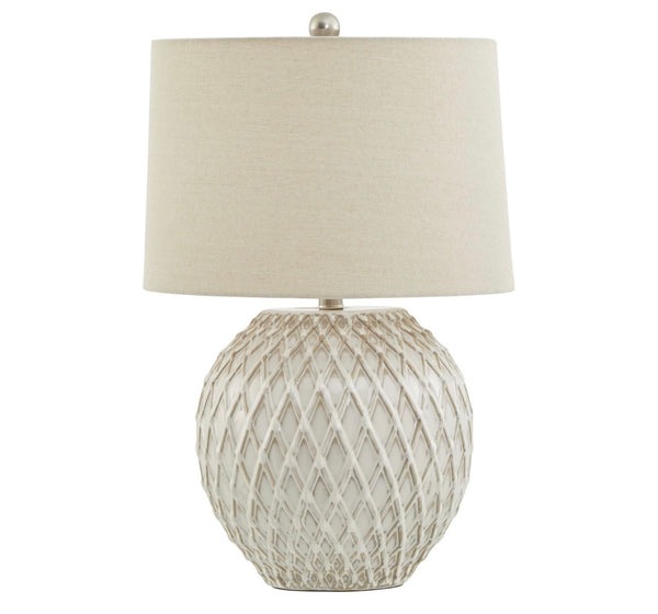 Lattice Ceramic Table lamp