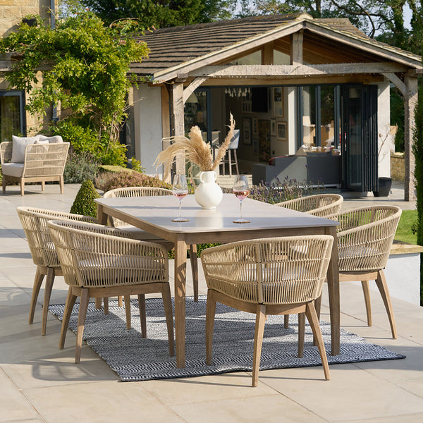 Moeven 6 seater outdoor dining set