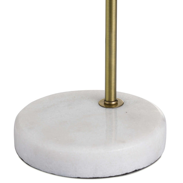 Brass Industrial Stone Based Lamp