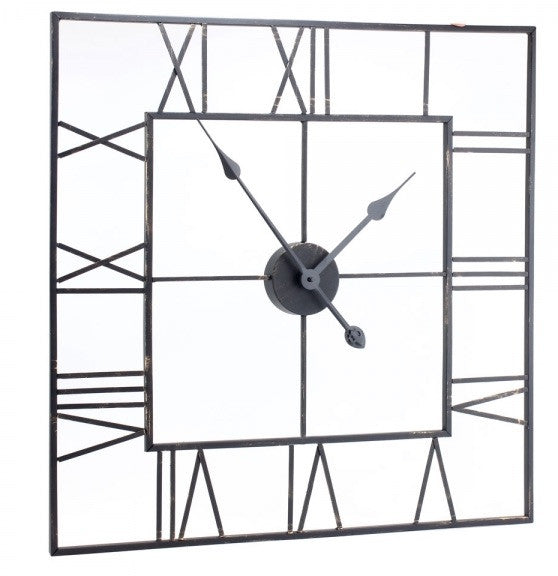 Square Skeleton Clock