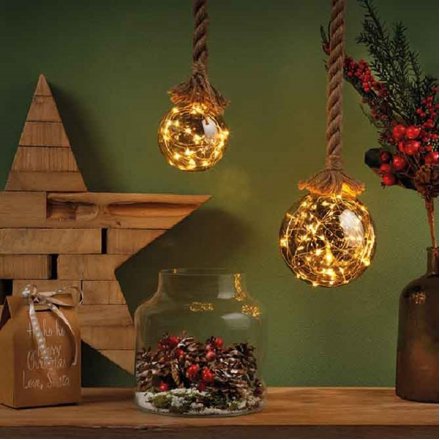 Hanging Chunky Rope LED Bulb