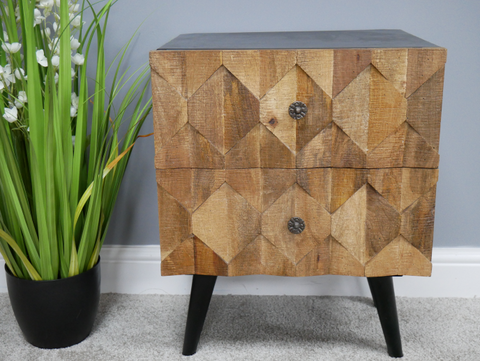 Industrial Bedside Cabinet