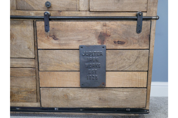 Retro Industrial Sideboard