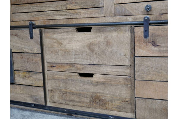 Retro Industrial Sideboard