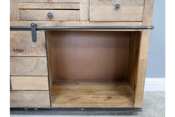 Retro Industrial Sideboard