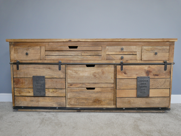 Retro Industrial Sideboard