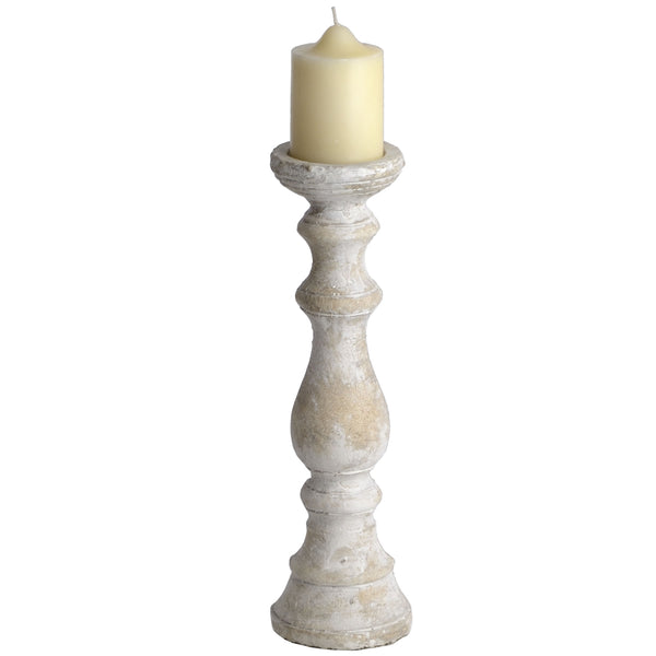 Large Stone Candle Holder