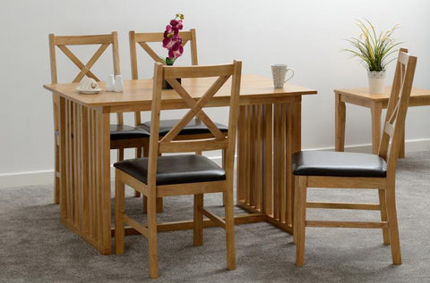 Mason Dining Chair in Oak Varnish