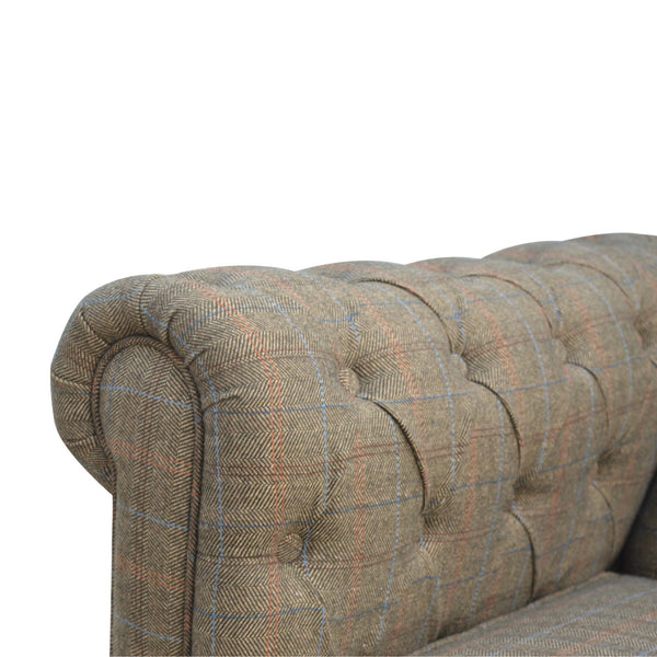 Tweed Three Seater Chesterfield