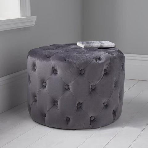 Velvet Tufted Stools