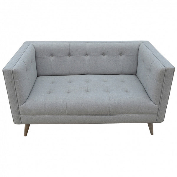Grey Scandinavian Tweed Sofa