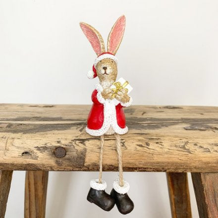 Sitting Christmas Rabbit