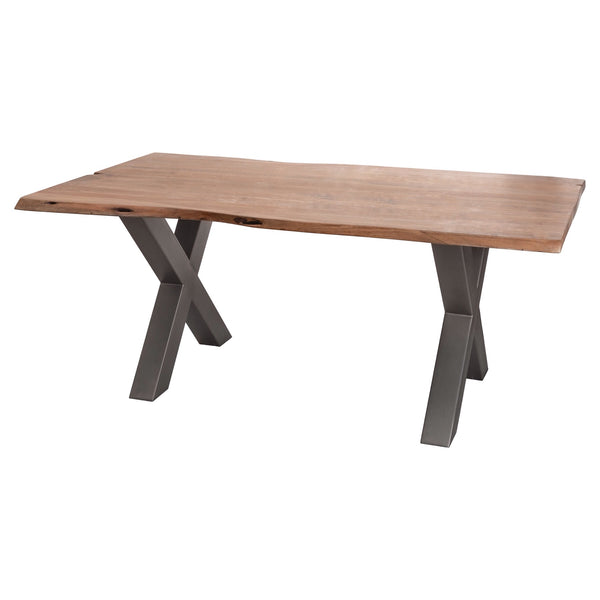 Acacia Industrial Dining Table