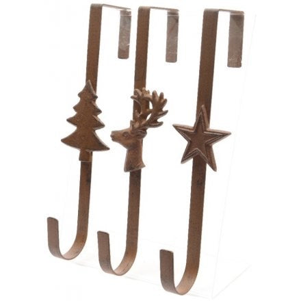 Iron Christmas Wreath Hangers