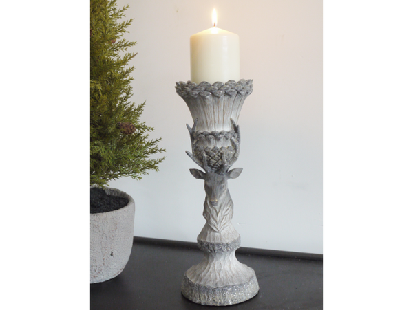 Stag Candle Holder