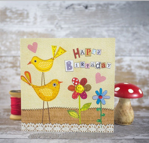 Happy Birthday Bird Card