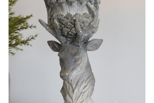 Stag Candle Holder