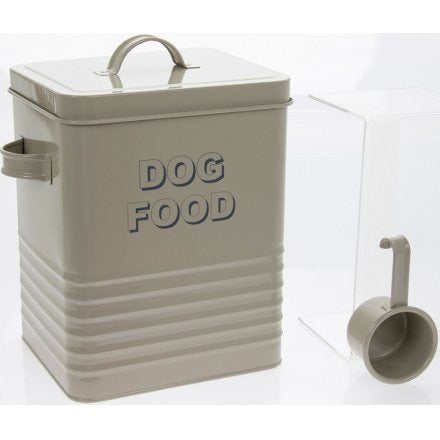 Dog Food Enamel Tin