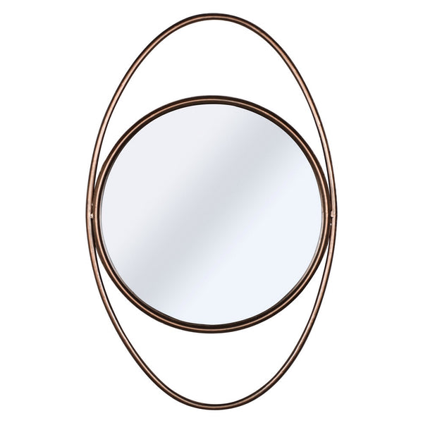 Oval Bronze Mirror