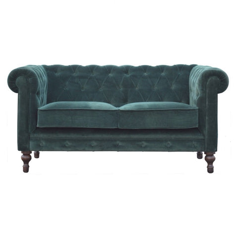 Velvet Chesterfield