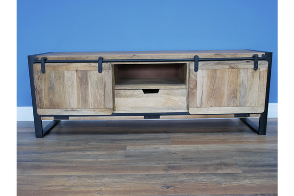 Industrial TV Cabinet with iron