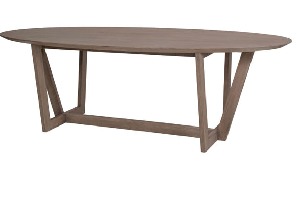 Ovate 6 seater table