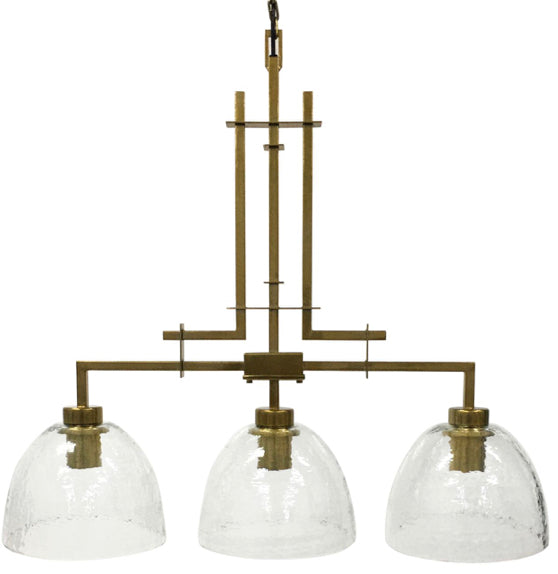 Congleton Triple Glass Pendant