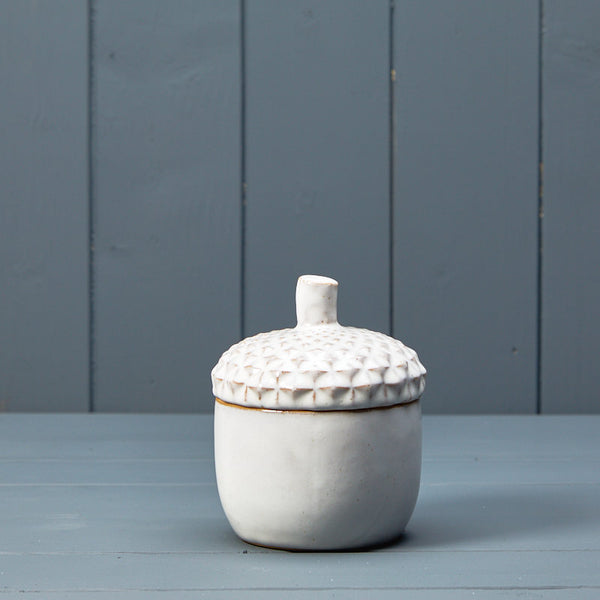 Ceramic Acorn Pot