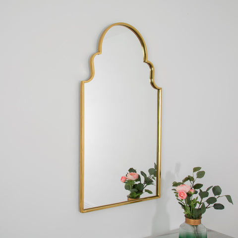 Roman Gold mirror