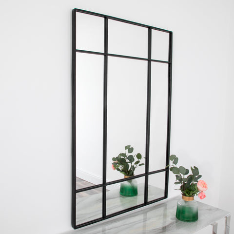 Black Pane mirror