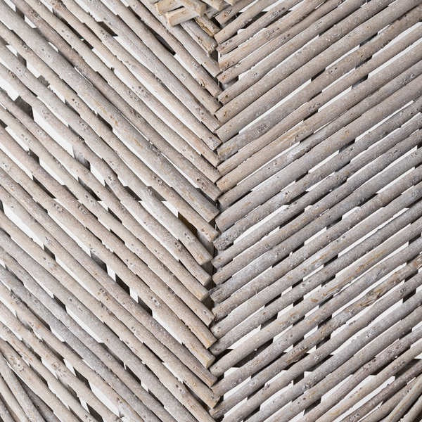 Medium Wicker Heart Wall Art