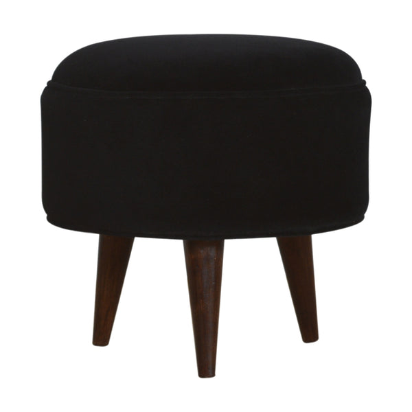 Velvet Nordic Stool