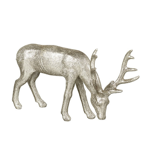 Silver Resin Stag